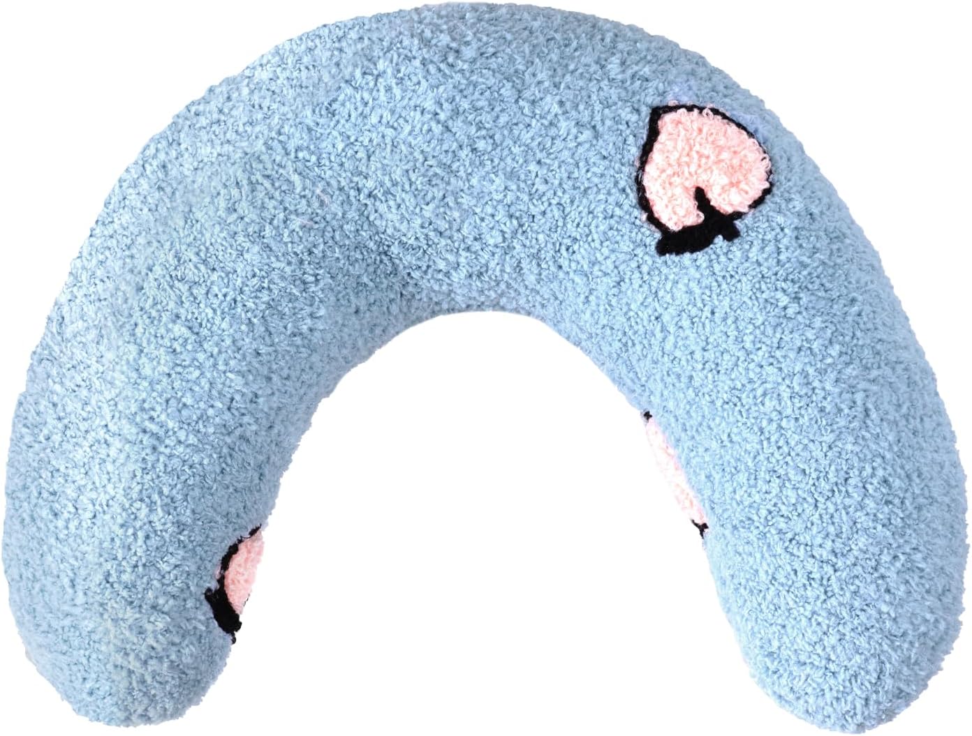 Blue Heart Pet Pillow Cushion – Soft, Cozy & Cute