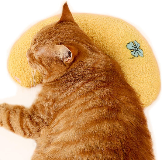 Yellow Clover Pet Pillow Cushion – Bright, Lucky & Cozy