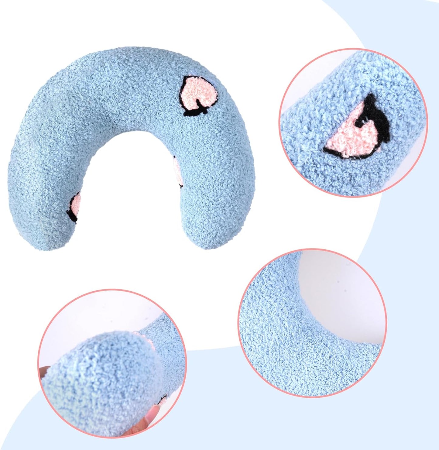 Blue Heart Pet Pillow Cushion – Soft, Cozy & Cute
