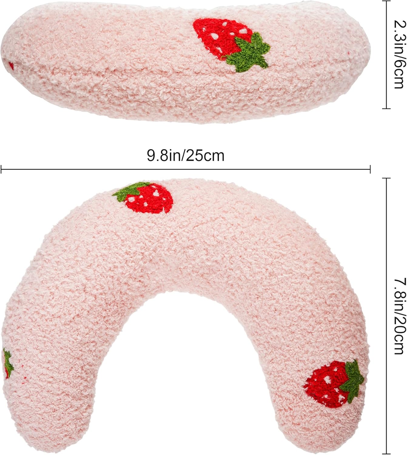 Strawberry Pet Pillow Cushion – Cute & Cozy Companion