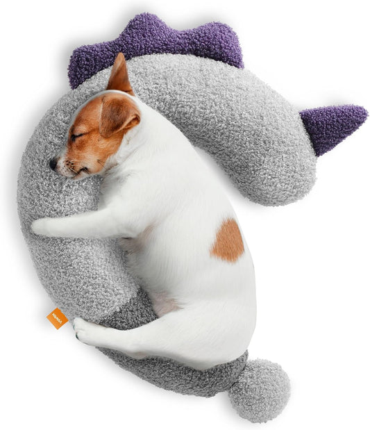 U-Shaped Pet Pillow for Small Dogs and Cats – Soft Cuddling Toy and Comfort Cushion, Anxiety Relief, Washable, Cozy for Rest and Play