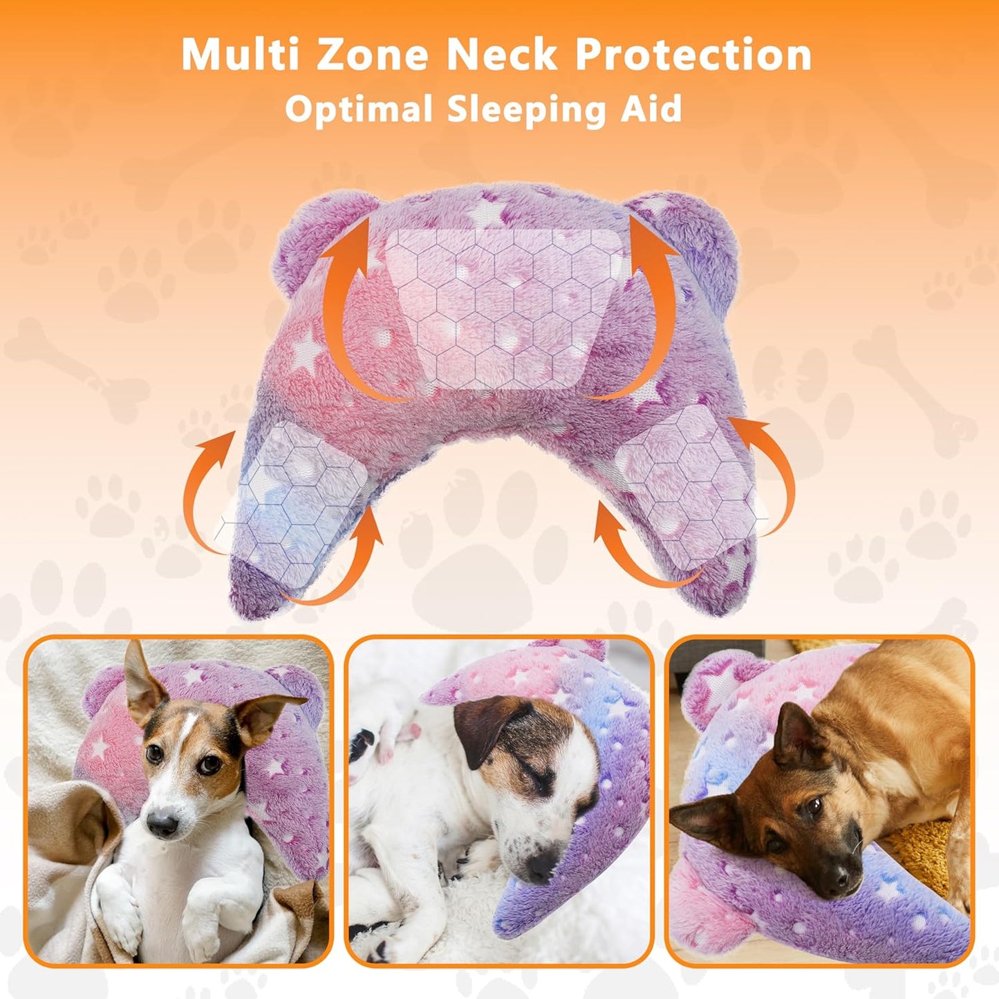 Gradient Star Pet Pillow Cushion – Dreamy, Soft & Cozy